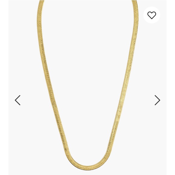 Madewell Jewelry Herringbone Chain Necklace Madewell M923 Poshmark